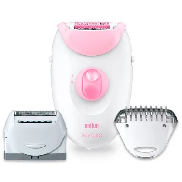Эпилятор Braun SE3270L Сухая/ Розовый Белый photo 2