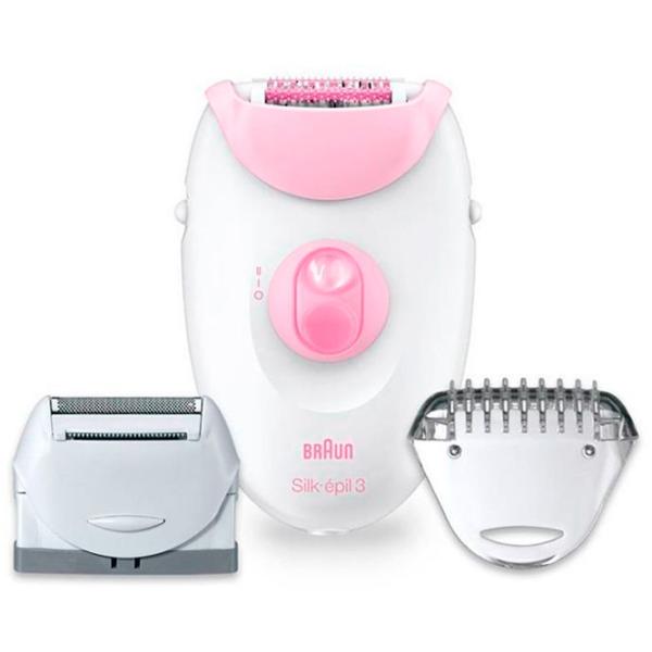 Эпилятор Braun SE3270L Сухая/ Розовый Белый photo 2