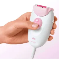 Эпилятор Braun SE3270L Сухая/ Розовый Белый photo 4