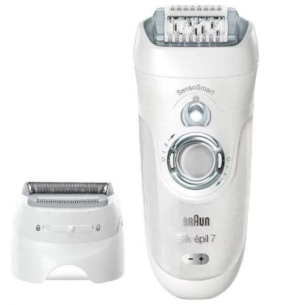 Эпилятор Braun SES7880 Сухая/ Влажная/ Белый photo 3