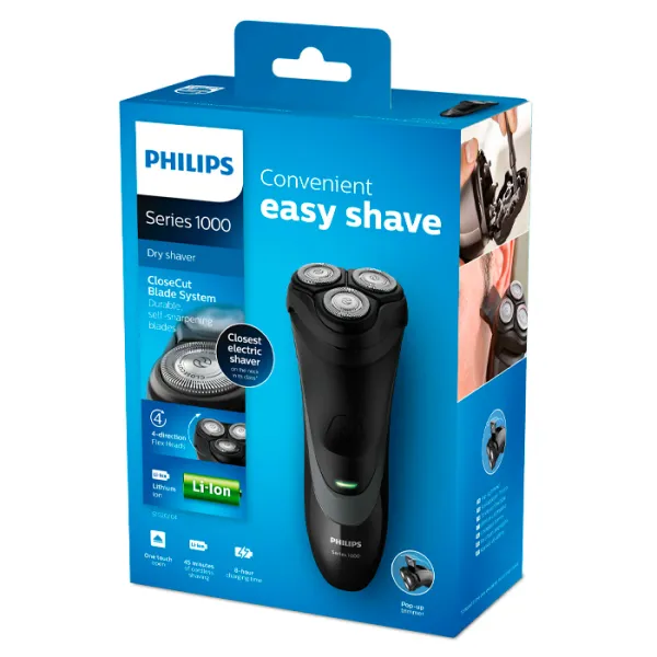 Электробритва Philips S1520/ 04 Черный photo 6