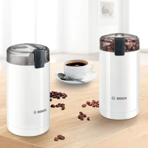 Râșniță de cafea Bosch TSM6A011W Cuțit rotativ/ 75 g/ White photo 4