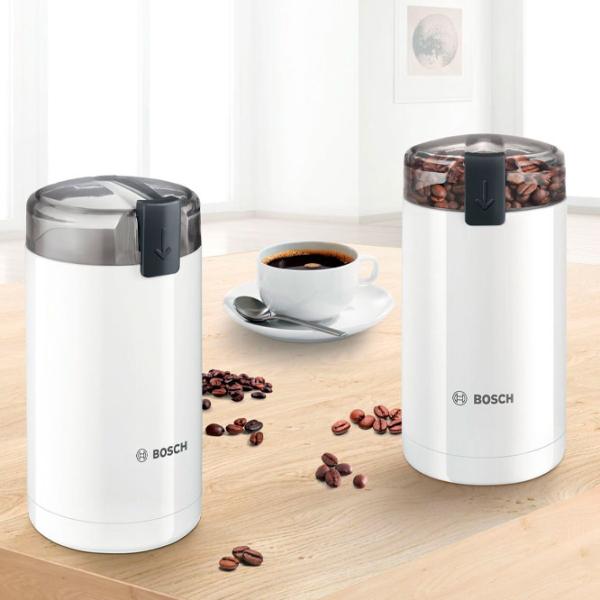 Râșniță de cafea Bosch TSM6A011W Cuțit rotativ/ 75 g/ White photo 4