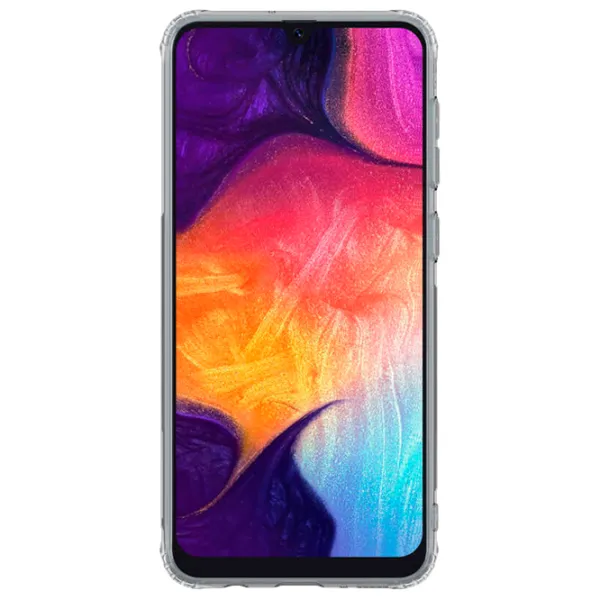 Husă pentru smartphone Samsung Galaxy A50/ A30s Nillkin/ Back/ TPU/ Gray Transparent photo 2