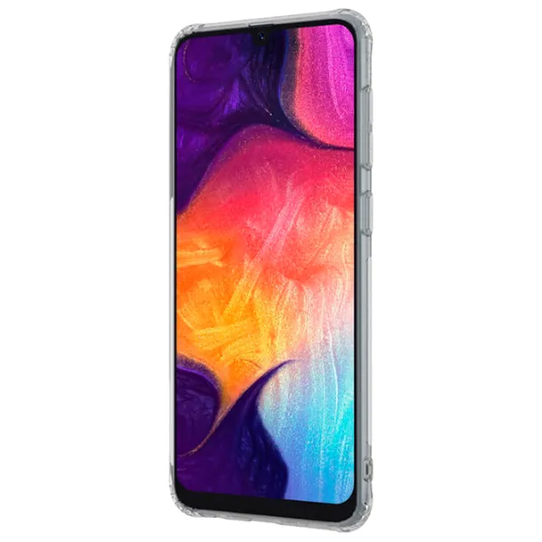 Husă pentru smartphone Samsung Galaxy A50/ A30s Nillkin/ Back/ TPU/ Gray Transparent photo 3