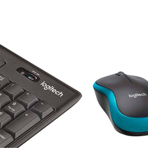 Клавиатура Logitech Desktop MK275 Беспроводные/ Черный photo 5