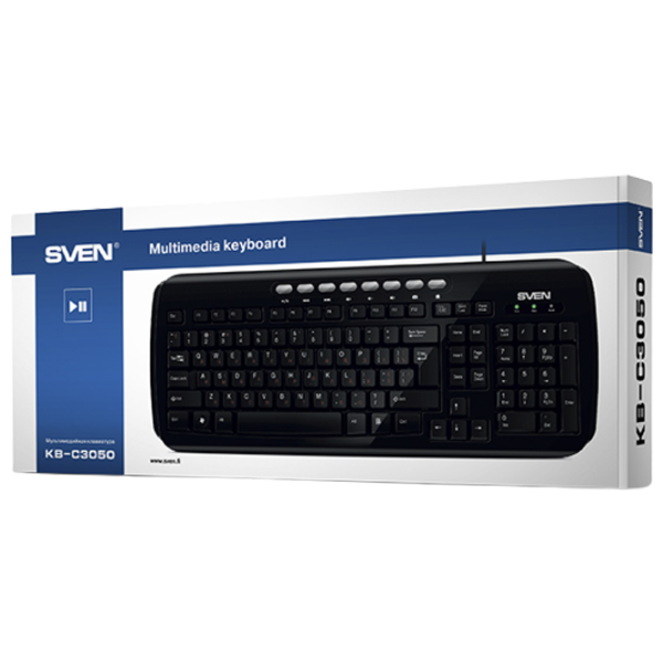 Клавиатура Sven Comfort KB-C3050 Проводная / Черный photo 4