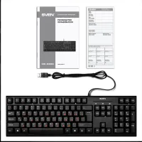 Клавиатура Sven Comfort KB-S300 Проводная / Черный photo 5