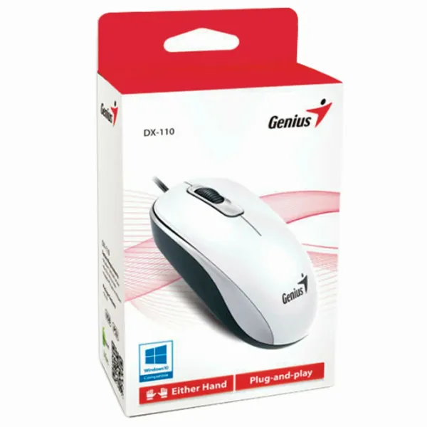 Mouse Genius DX-110 USB/ White photo 7