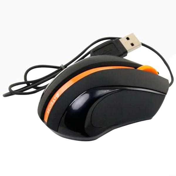 Mouse A4Tech N-310-1 USB/ Black photo 5