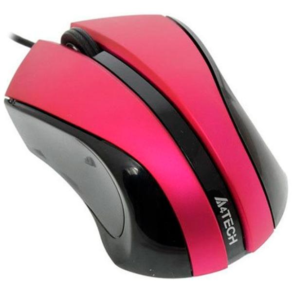 Мышь A4Tech N-310-2 USB/ Розовый photo 2