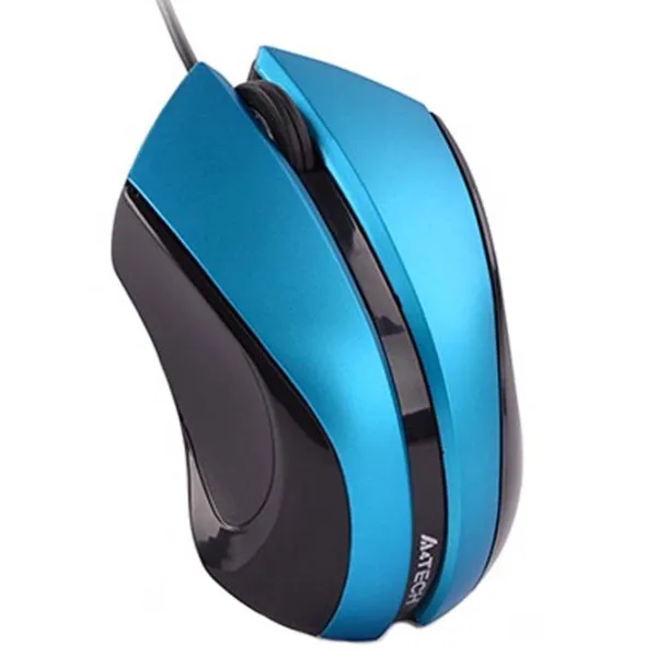 Мышь A4Tech N-310-3 USB/ Синий photo 2