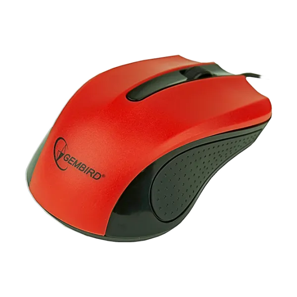 Mouse Gembird MUS-101-R USB/ Red photo 2