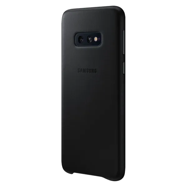 Чехол для смартфона Samsung Galaxy S10e Samsung/ Back/ Кожа/ Черный photo 4