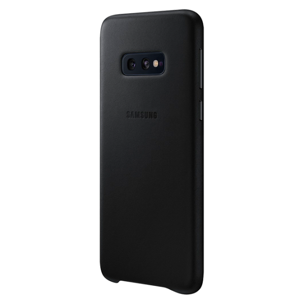 Чехол для смартфона Samsung Galaxy S10e Samsung/ Back/ Кожа/ Черный photo 4