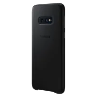 Чехол для смартфона Samsung Galaxy S10e Samsung/ Back/ Кожа/ Черный photo 4