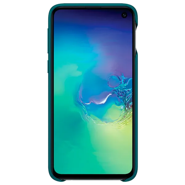 Чехол для смартфона Samsung Galaxy S10e Samsung/ Back/ Кожа/ Зелёный photo 2