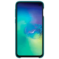 Чехол для смартфона Samsung Galaxy S10e Samsung/ Back/ Кожа/ Зелёный photo 2