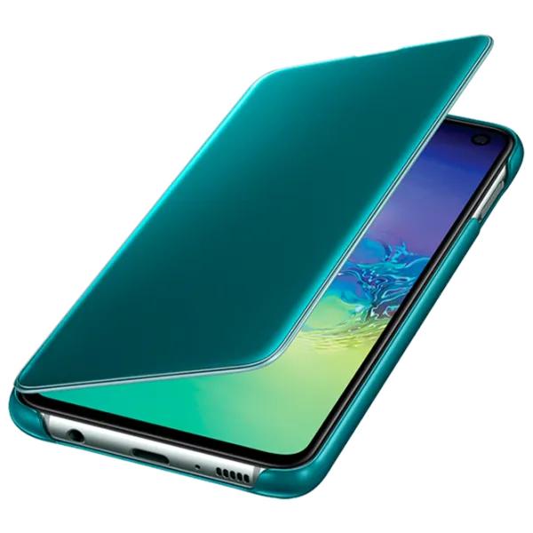 Чехол для смартфона Samsung Galaxy S10e Samsung/ Flip Cover View/ PU/ Зелёный photo 3