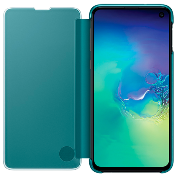 Чехол для смартфона Samsung Galaxy S10e Samsung/ Flip Cover View/ PU/ Зелёный photo 4