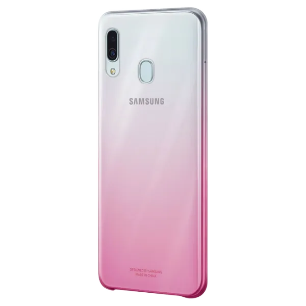Husă pentru smartphone Samsung Galaxy A30 Samsung/ Back/ PP/ Gradation Pink photo 2