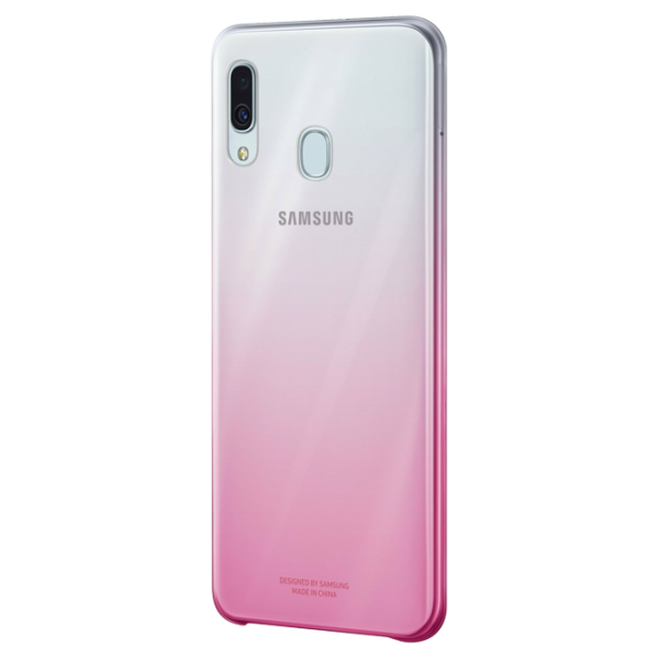 Husă pentru smartphone Samsung Galaxy A30 Samsung/ Back/ PP/ Gradation Pink photo 2