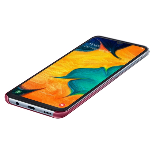 Husă pentru smartphone Samsung Galaxy A30 Samsung/ Back/ PP/ Gradation Pink photo 4