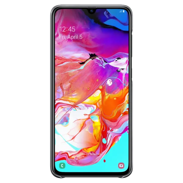 Чехол для смартфона Samsung Galaxy A70 Samsung/ Back/ PP/ Gradation Черный photo 2