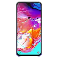 Чехол для смартфона Samsung Galaxy A70 Samsung/ Back/ PP/ Прозрачный Пурпурный photo 2