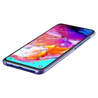 Чехол для смартфона Samsung Galaxy A70 Samsung/ Back/ PP/ Прозрачный Пурпурный photo 3