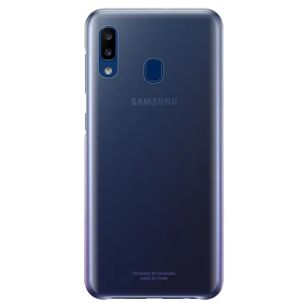 Husă pentru smartphone Samsung Galaxy A20 Samsung/ Back/ PP/ Gradation Purple photo 2