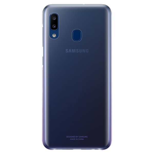 Husă pentru smartphone Samsung Galaxy A20 Samsung/ Back/ PP/ Gradation Purple photo 2