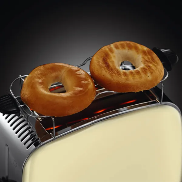Тостер Russell Hobbs 23334-56 Механическое/ 1100 Вт/ Кремовый photo 3
