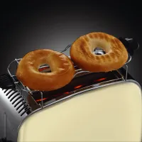 Тостер Russell Hobbs 23334-56 Механическое/ 1100 Вт/ Кремовый photo 3