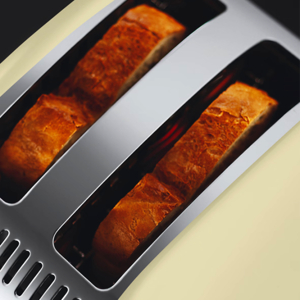 Тостер Russell Hobbs 23334-56 Механическое/ 1100 Вт/ Кремовый photo 4