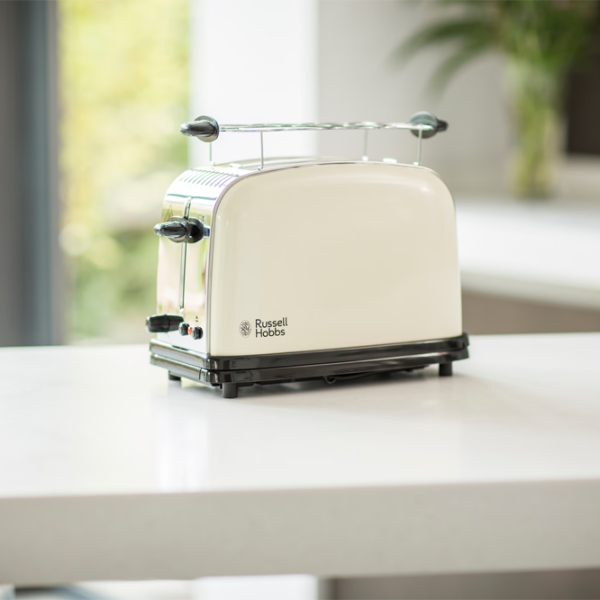 Тостер Russell Hobbs 23334-56 Механическое/ 1100 Вт/ Кремовый photo 7