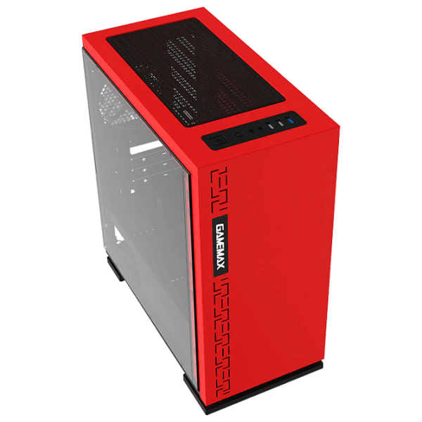 Carcasă Gamemax Expedition H605-RD Mini Tower / Red photo 2