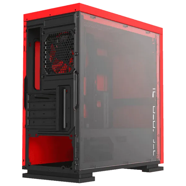 Carcasă Gamemax Expedition H605-RD Mini Tower / Red photo 5