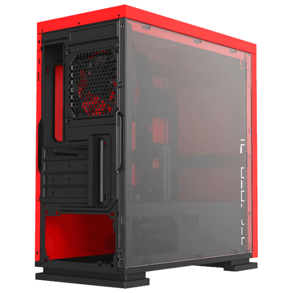 Carcasă Gamemax Expedition H605-RD Mini Tower / Red photo 5