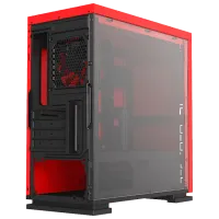 Carcasă Gamemax Expedition H605-RD Mini Tower / Red photo 5