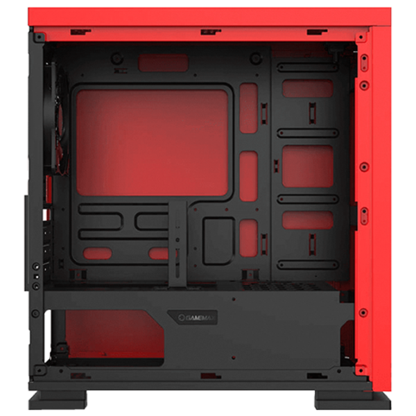 Carcasă Gamemax Expedition H605-RD Mini Tower / Red photo 6