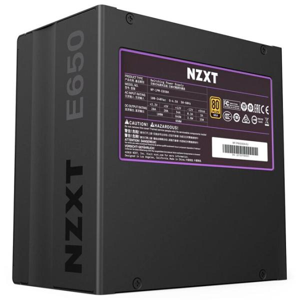 Блок питания NZXT E650 80+ Gold/ 650 Вт photo 5