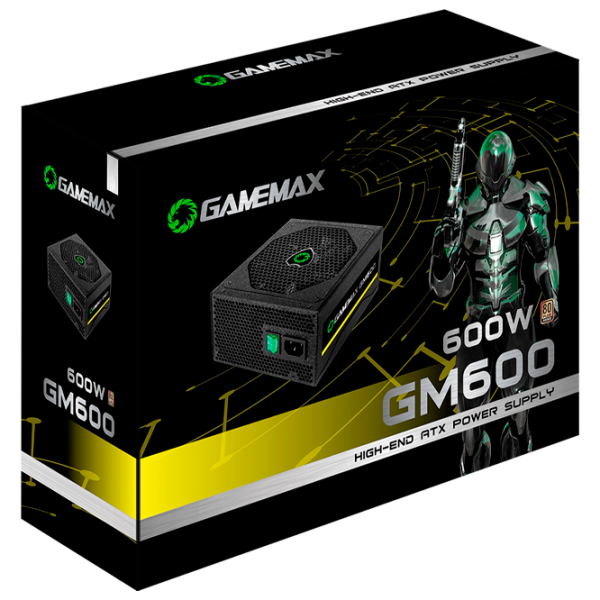 Sursă de alimentare Gamemax GM-600 80+ Bronze/ 600 W photo 5