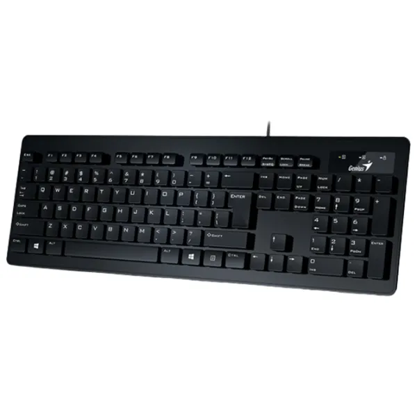 Tastatură Genius SlimStar 130 Cu fir/ Black photo 2