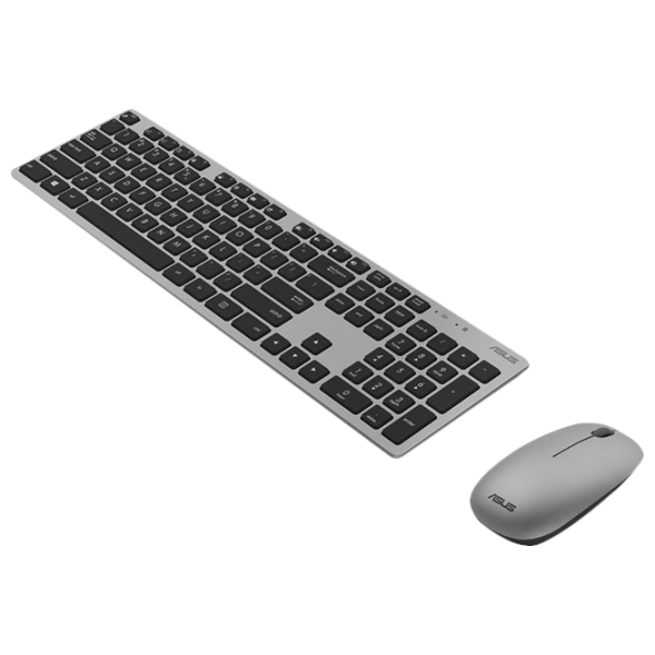 Tastatura & Mouse Asus W5000 Fără fir/ Gray photo 2