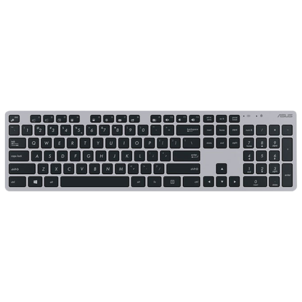 Tastatura & Mouse Asus W5000 Fără fir/ Gray photo 3