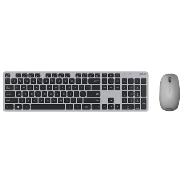 Tastatura & Mouse Asus W5000 Fără fir/ Gray photo 5
