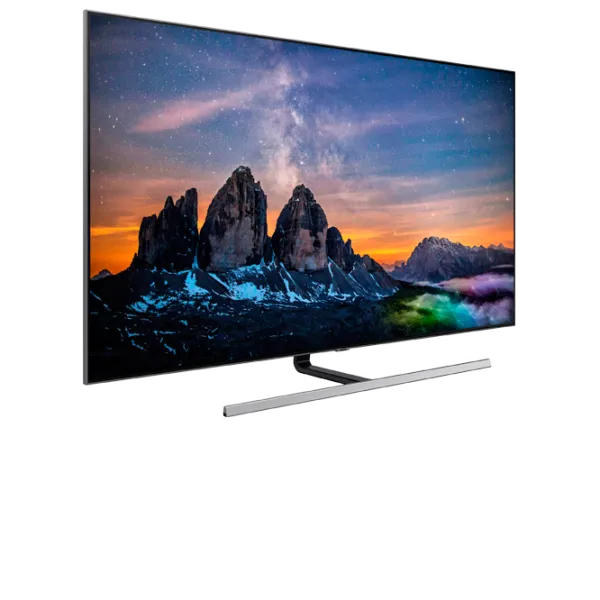 Телевизор Samsung QE55Q80RAUXUA 55"/ QLED/ 4K/ Серебристый photo 2 Телевизор Samsung QE55Q80RAUXUA 55"/ QLED/ 4K/ Серебристый photo 2