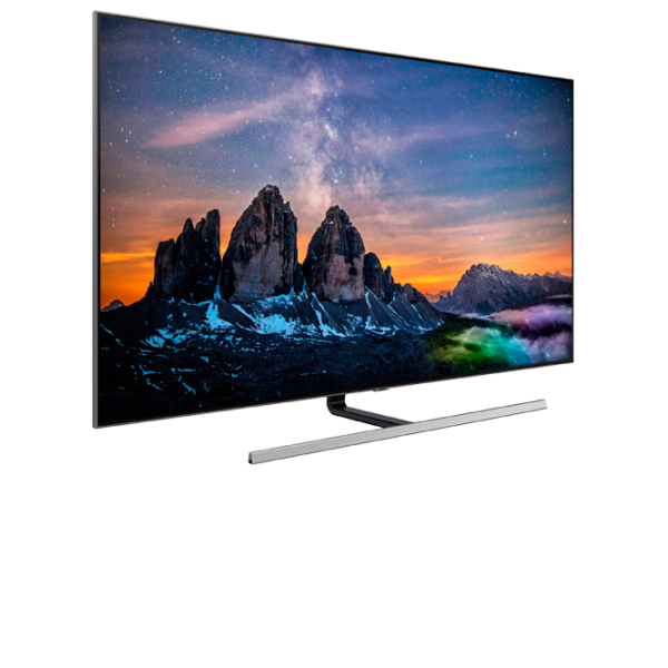 Телевизор Samsung QE55Q80RAUXUA 55"/ QLED/ 4K/ Серебристый photo 2 Телевизор Samsung QE55Q80RAUXUA 55"/ QLED/ 4K/ Серебристый photo 2