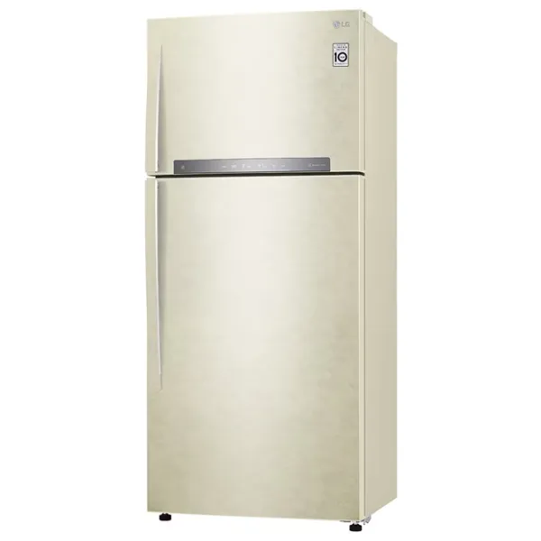 Frigider LG GN-H702HEHZ cu congelator sus 506 l / 180 cm / Beige photo 2